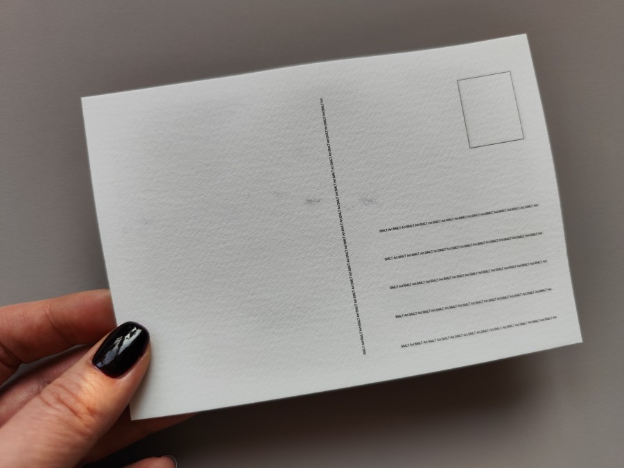 Therapy 365 – No. 1/365 Original watercolor – small artwork, 10×15 cm, Mon’Bark